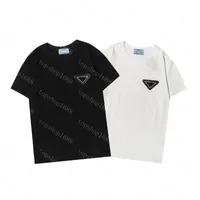 2022 Мужские модные футболки дизайнеры мужская одежда черная белая футболка с коротким рукавом женская повседневная уличная одежда хип -хоп