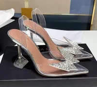 Muaddi Amina Luxo Designer Chaussures Chinelos Sandálias Liso Flops Flops Nonslip Sapatos Damen Hausschuhe Bag França A1