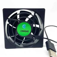Мини-охлаждающий вентилятор для телевизионной коробки ПК маршрутизатор USB источник питания 2500RPM ноутбуки