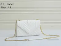 High Qulity Womens Metall Gold Chain Bag Handtaschen Ladies Composite -Tasche PU Leder Clutch Umhängetaschen Frauen Geldbeutel 14