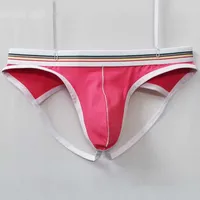Products Sexy Mens underwear Jockstraps Хлопок эротические бикини G-Strings Men Thong Cuecas мужские трусики трусы Penis Cull Gey
