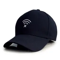 Projektanci mody Spring and Summer Outdoor Baseball Hat WiFi Solid Color Bawełna Zakrzywiona Brim Peted Cap Mężczyźni Kobiety Sun Street Boy Hats Factory Custom Caps