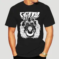 Vestuário S Horror Camiseta Pequeno Metal Pesado Creater ReAper Pentagram Skull Alt Homens Estilo de Verão