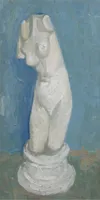 Malowane Obrazy Nude Nude Body Art Nage Paint Vase Samica Rzeźba Kreatywny Hobby Machine Akcesoria do domu