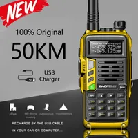 Walkie Talkie BAOFENG UV-S9 Plus 10W Potente ricetrasmettitore palmare da 50 km con UHF VHF Dual Band Ham By Way Radio
