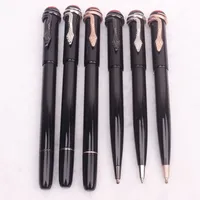 Hoge Kwaliteit Inheritance Series Pen Speciale Editie Zwart Rood Bruin Snake Clip Roller Ballpoint Pens Stationery Office School Supplies