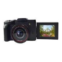Digitalkameror 16MP 16X ZOOM 1080P HD Rotationsskärm Mini Mirroless Kamerakameror DV med inbyggd mikrofon
