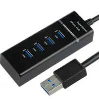USB 2.0 HUB Multi USB Splitter Expander Wiele USB AC Adapter Cable Splitter do PC Laptop
