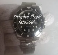 Hottest Factory ST9 Watch Ceramic Bezel Black Sapphire Date Dial 41mm Automatic Mechanical Stainless Steel Mens Men 116610 Wristwatche