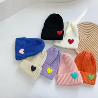 Beanie Skull Caps Hats For Women Spring Autumn Knitting Love Sticky Cloth Girl Solid Color Keep Warm Windproof Cover Head Cap Beanie
