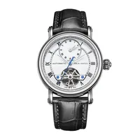 Оригинальные часы Seagull 519.11.6041 Бизнес-часы Мужские механические наручные часы календарь 30 м водонепроницаемая кожа