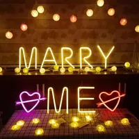 Neon Sign 26 Letters 10 Digital LED Night Lights Warm white USB or Battery Operated Neons Alphabet Lamp for Birthday Wedding Party Bedroom Decoration