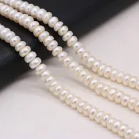 Otras cuentas naturales de perlas de agua dulce Espaciador ovalado Perlas sueltas Perlas para joyería Hacer bricolaje Charm Pulsera Collar Pendiente Accesorios