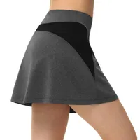 Faldas Mujeres Sports Falda Culottes Yoga Fitness Tenis Corriendo Damas transpirables Cintura alta