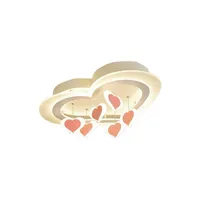 Ceiling Lights Modern Girl's LED Living Room Lamp Romantic Love Fixtures Store Lighting