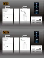 20W PD Зарядное устройство для iPhone 13 Pro XS MAX XR 8 Быстрая зарядка 12 В 1.66A Тип C Настенный адаптер