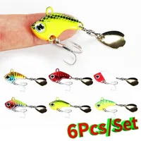 7g10g14g20g Vib Spoon Set Metal Fishing Lures Bait Bass Pike Trout Jig Spinnerbait Sequins Vibrating Whopper Plopper Pesca 211224