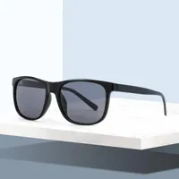 남성 TR90 편광 선글라스 패션 드라이버 운전 안티 눈부심 안경 자외선 두꺼운 폭발 증거