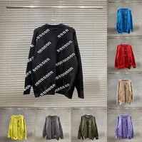 스웨터 디자이너 남자 여자 수석 클래식 레저 여러 가지 빛깔의 가을 겨울 유지 오버 사이즈의 최신 편안한 17 종류의 높은 품질