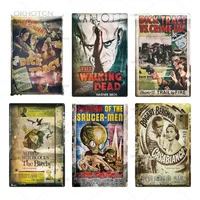 2022 Wall Art Decor voor Man Cave Room Movie Metal Painting Posters Classic Film Poster Plaque Vintage Bar Pub Iron Painting Tin Sign Chic Modern