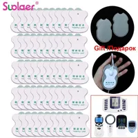 Tens Electrode Pads Conductive Gel Pad Body Acupuncture Therapy Massager Therapeutic Pulse Stimulator Electro Stickers