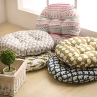 Moderno prodotti tessili per la casa 50 * 50 cm camera da letto del divano cuscino circolare decorazione ufficio regali all'ingrosso