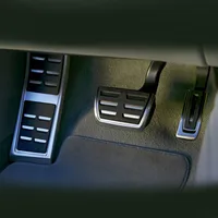 Auto Brandstof Pedaal Rem Voetsteun Pedalen Passen voor Audi A4 B8 S4 RS4 Q3 A5 S5 RS5 8T Q5 8R S6 4G A8 S8 S7 S6 4G A8 S8 A8L 4H Accessoires