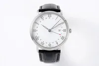 40 mm GMTメンズウォッチドレス腕時計自動6662-1127-55 5a50時計機械純正レザーストラップ最高品質サファイアクリスタル父誕生日プレゼント
