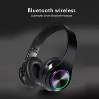 hottest for stu3 wireless headphones stereo bluetooth headsets foldable earphone animation showing support tf card buildin mic 3.5mm jack Earphones