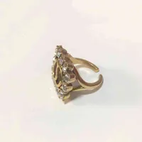Luxury Designer Jewelry Women Rings Diamond Ring with Stamp Wedding Engagement Fahion Style