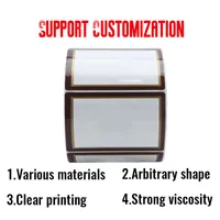 接着剤ステッカーcustom1000pcs sell custom Custom Custom Custom Self Adhesive防水広告ラベルステッカー印刷