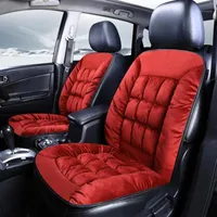 Jesień Zima Universal Plush Car Found Seat Cover Cushion Auto Soft Pad Mat 20211