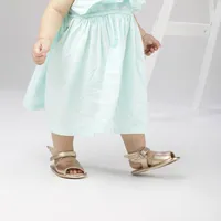 Första vandrare Wonbo Summer baby skor Söt vinge spädbarn toddler pu 5 mode färger