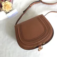Designer de marca de moda Bolsa de ombro feminino Marcie Cowskin Leather Tassulle Grande Mini Bag Selding Mensageiro de ombro com Cloe Box