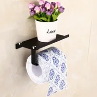 Bathroom Storage & Organization Stainless Steel Mobile Phone Paper Holder Simple Tissue Box Toilet Creative Holders High Quality