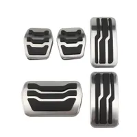 Roestvrijstalen auto PEDAL PADS PEDALS COVER VOOR FORD FOGEL 2 3 4 MK2 MK3 MK4 RS ST 2005-2020 KUGA ESCAPE 2009-2020
