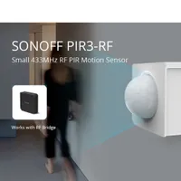 SonOFF PIR3-RF RF 433MHZ Hareket Sensörü Akıllı Sahneler İkili Mod Alarm Senkronizasyonu Ewelink Uygulaması Otomasyonu ile RF433 Köprüsü YENİ