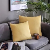 Solid Color Cushion Sofa Pillow Fashion Home Taille European and American Style Quilt Cushion/Decorative