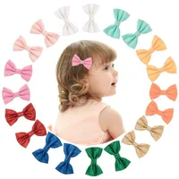 Cute Bow Hairpin for Baby Girls Toddler Fashion Hair Accessories Kids Princess Kawaii Mini Barrettes Hairclip Party Supplies Children