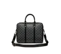Mens Designers Crossbody Designer briefcase Luxury bag High quality Men leather branded women handbags Business tote
