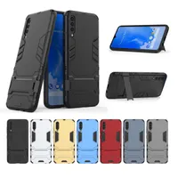 Rugged Armor Kickstand Hybrid Phone Cases for iPhone 13 Pro Max 12 Mini 11 XR Samsung S20 S21 Ultra Note 20 A73 A52 5G M30
