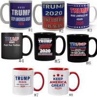 Trump Coffee Tazs Elección de EE. UU. Haga América Gran Trump Ceramic Coffee Milk Cup Donald Trump Copas de cerámica