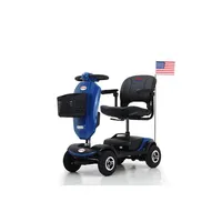 US Stock Compact Travel Electric Power Mobility Scooter Bikes for Adults -300 lbs Max Weight , 300W Motor, a26 a05287z