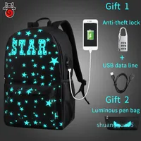 USB carga mochila música luminosa 2021 novo unisex schoolbag adolescentes mochila homens saco de escola estudante saco de livro para meninos meninas