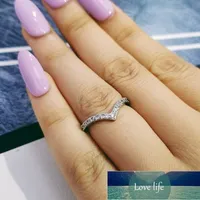 Moonso Unieke ringband! Designer Ring Band 100% 925 Sterling Zilveren Ringen voor Dames Groothandel Sieraden R715