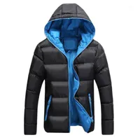 Vestes d'hommes Alta Qualidade Marca Jaquetta de Inverno Dos Homens 2021 Novo Casaco Parka Manter Quente Moda Plus Taille Asiático P1