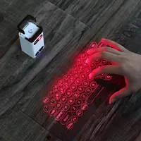 Teclado do telefone do projetor sem fio do Bluetooth do laser virtual para o computador portátil da almofada do iPhone do computador com função do rato