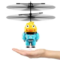 Favore per la festa Space Duck Mini Drone Flying Induzione Quadcopter RC Sensore a infrarossi Aereo elicottero Aereo Luminio Giocatto