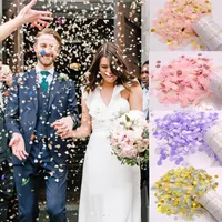 Богатые цвета Push Confetti Poppers Cantons для детского душа вечеринка для душа, поставляет украшение свадьбы