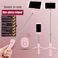 Bluetooth Selfie Stick Roreta 3 in 1 Wireless Foldable Mini Tripod Expandable Monopod with Remote Control for iPhone IOS Android H1106
